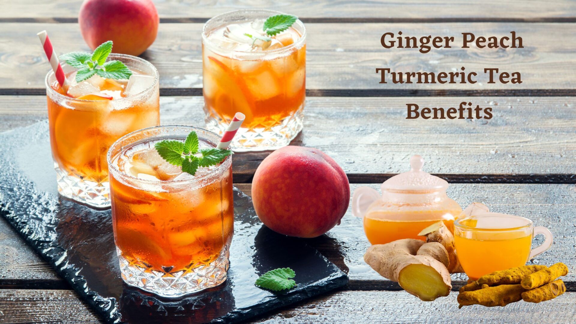 Unveiling the Powerful Benefits of Ginger Peach Turmeric Tea A